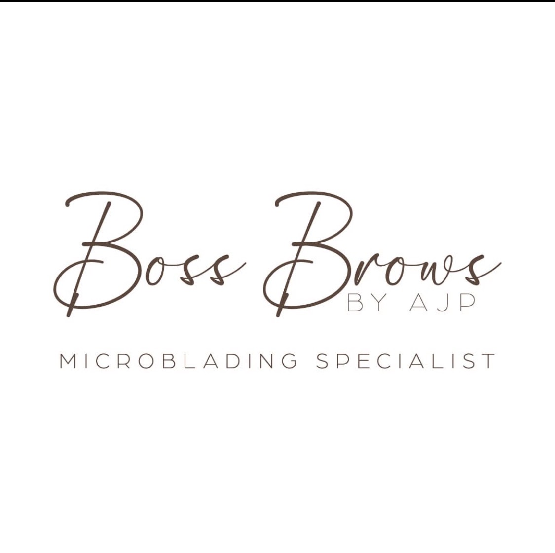 Boss Brows by AJP logo